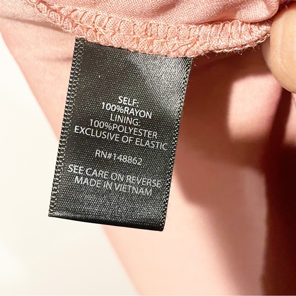 Torrid Plus Size‎ 3X Pink Tie Dye Print Smocked Sleeveless Midi Dress - Picture 5 of 6